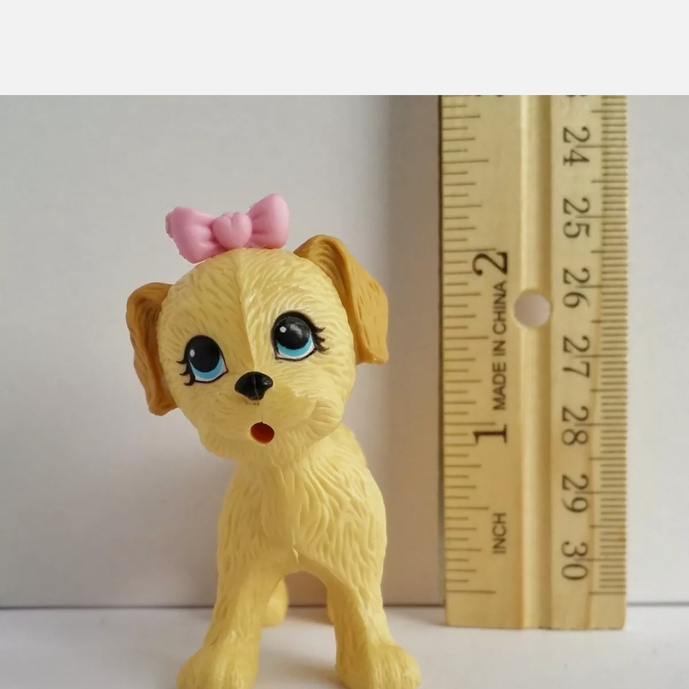 Barbie Potty Training Puppy Dog Drinks & Wets Big Blue Eyes Doll Animals Pets